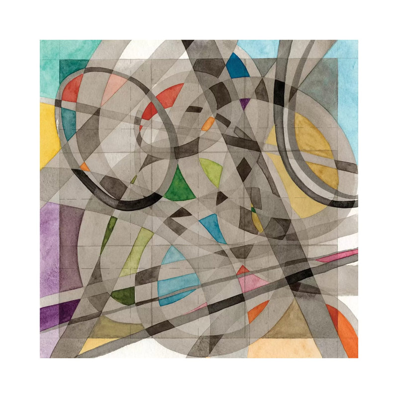 Overpass 1 Piece Wrapped Canvas Painting, 66.04cm H x 66.04cm W x 1.91cm D