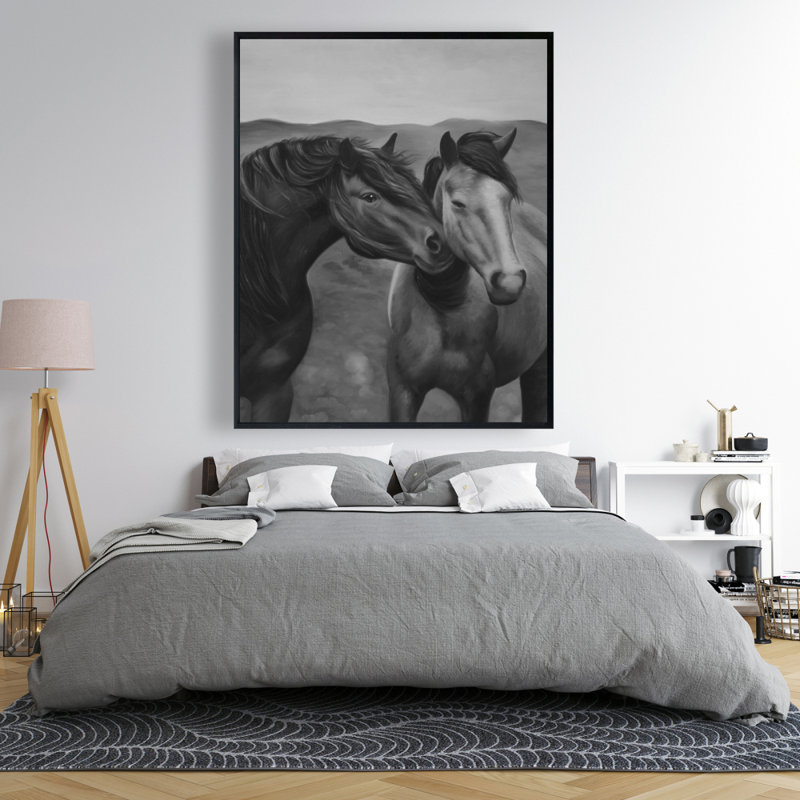 "Tendresse" sur toile