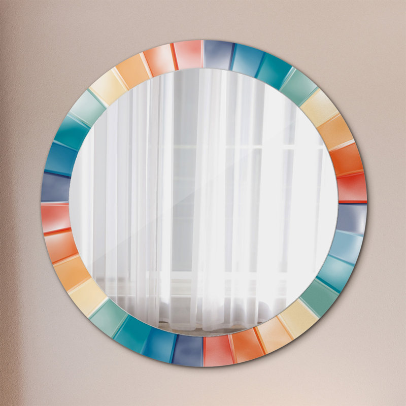 Huldar Glass Flat Wall Mirror