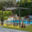 Pergola en aluminium 11 pi x 8,8 pi avec auvent-88409405-70364580
