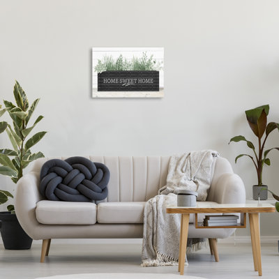 Art mural sur toile Sweet Home Garden Box par Janice Gaynor