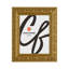 Cadre photo Craig Frames 24 x 36 pouces, doré, style Bravado, moulure en MDF de 2 pouces, finition peinte, vitre en plexiglas et système d'accrochage inclus.-1747474085-1747474140