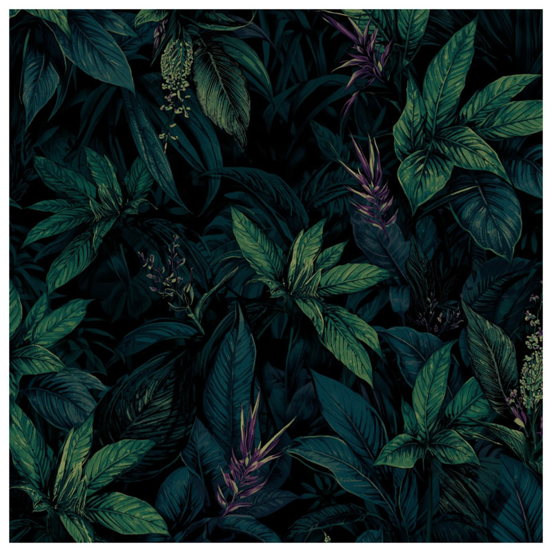 Toile tendue sur toile Lush Tropical, 16 po x 20 po