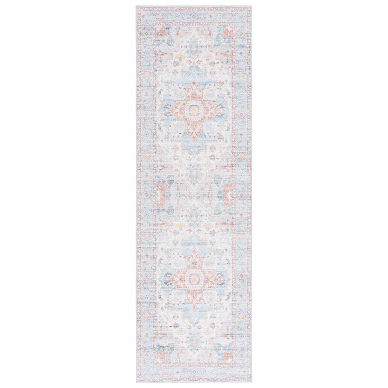 Roshaun Performance Machine Washable Oriental Rug, Runner 2'6" x 8'