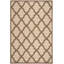 Tapis crème / brun Ferrill-27433777