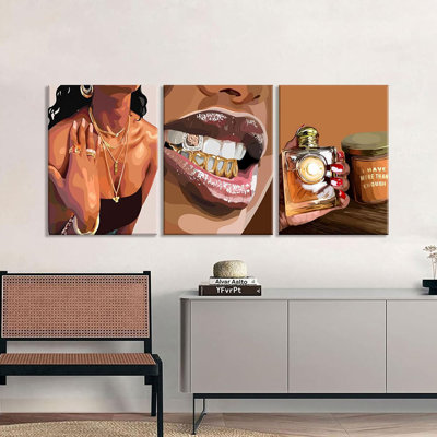 3 Piece Wrapped Canvas Print