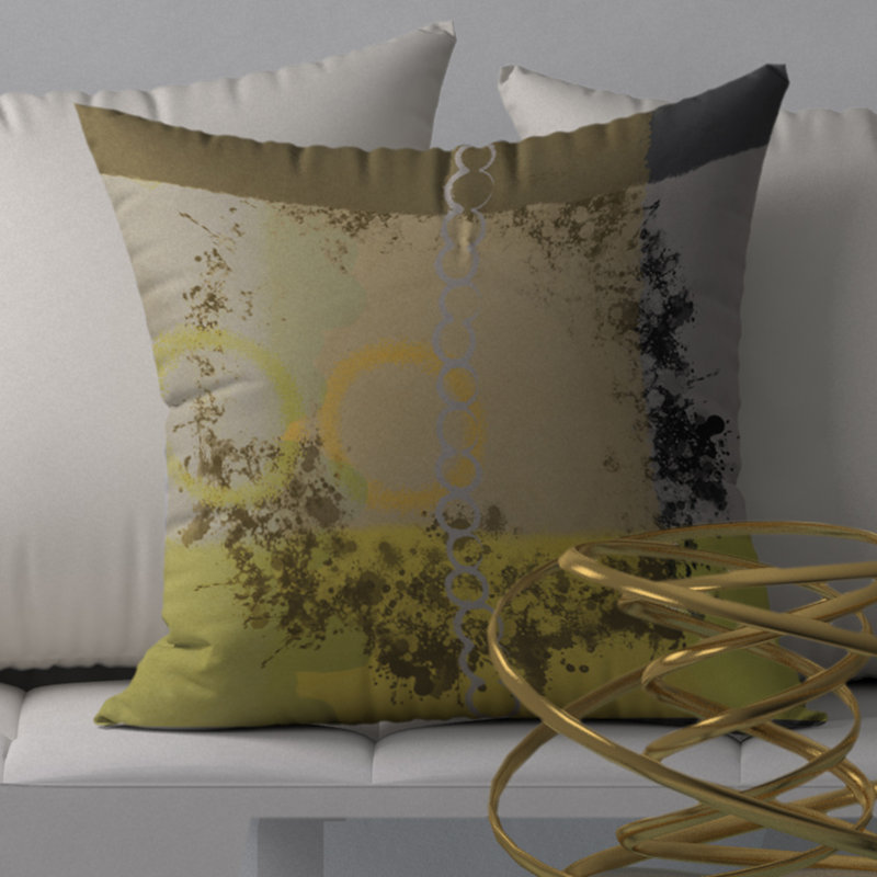  Housse et insert de coussin décoratif décoratif sensationnel Fast, H 18 po x l 18 po