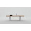 Table de conférence en bois 78,7 po