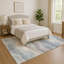 Tapis lavable à la machine de qualité supérieure Pinkston Waves-1598454889