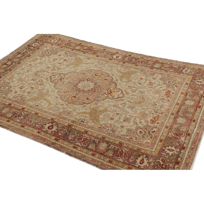 One-of-a-Kind 4'6x6'8 Hand Knotted Area Rug