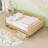 Wood Platform Bed With 2 Drawers And Fence-144329464-144329466