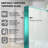36-38 in.W x 72 in.H Bifold Frameless Glass Shower Door, Folding Frameless Shower Door-72077769