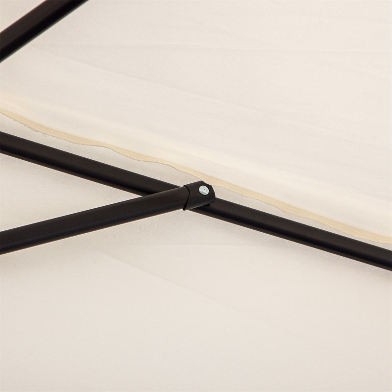 Brunn 293cm Balcony Parasol, Cream