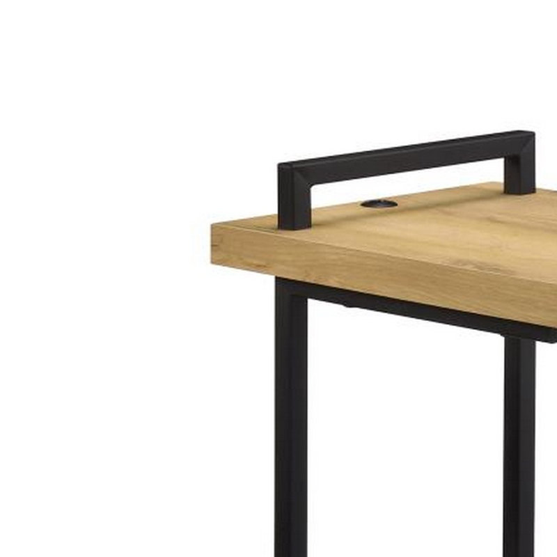 Keiontae End Table, Light Brown