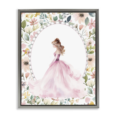 Cadre flottant Elegant Princess Love, design par Christine Simpson Art