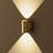 Cylindrical LED Wall Light with Double-Sided Illumination-1571744479