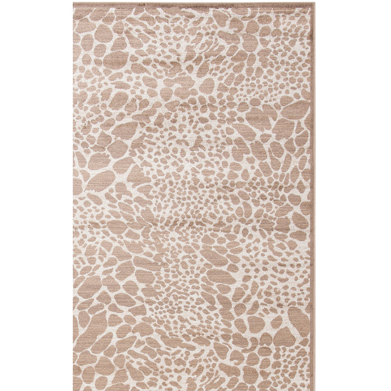 Tapis abstrait Latoya Performance, Tapis de couloir 2 pi 2 po x 8 pi