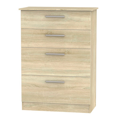 Fully Assembled Chesler 4 Drawer Chest