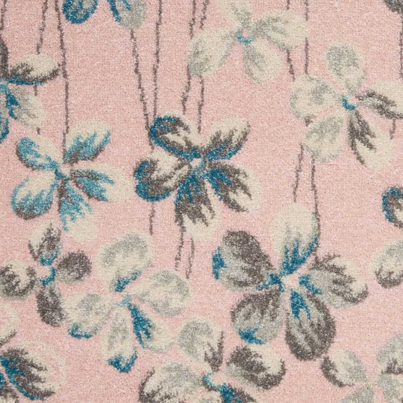 Guthrie Floral Polypropylene Rug, Rectangle 4' x 6'