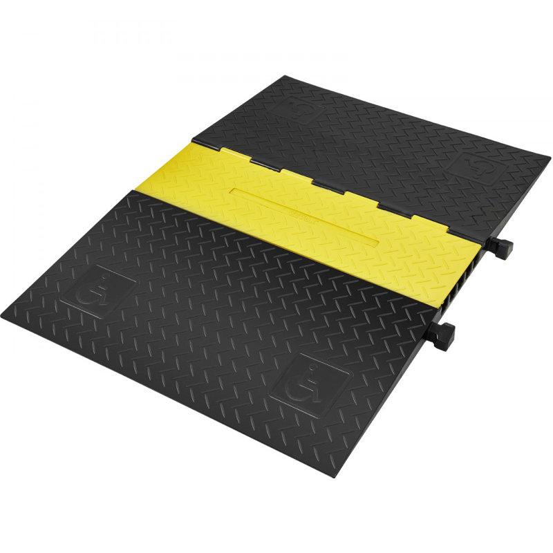 5 Rampe de protection de câble à 5 canaux 22 000 lb de charge conforme à la norme ADA