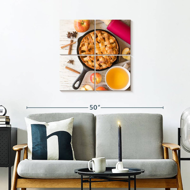 Apple Pie, 26" H x 26" W