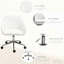 Chaise de bureau en similicuir, conception pivotante réglable pour le bureau personnel, look moderne élégant et sièges confortables