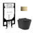 Calice Wall-Hung Toilet Bundle 0.8/1.6 GPF Dual Flush With Flush Plate-108927928