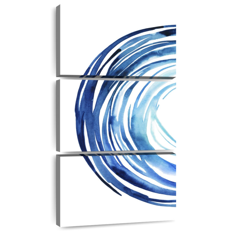 Vortex bleu I, H 27 po x l 12 po