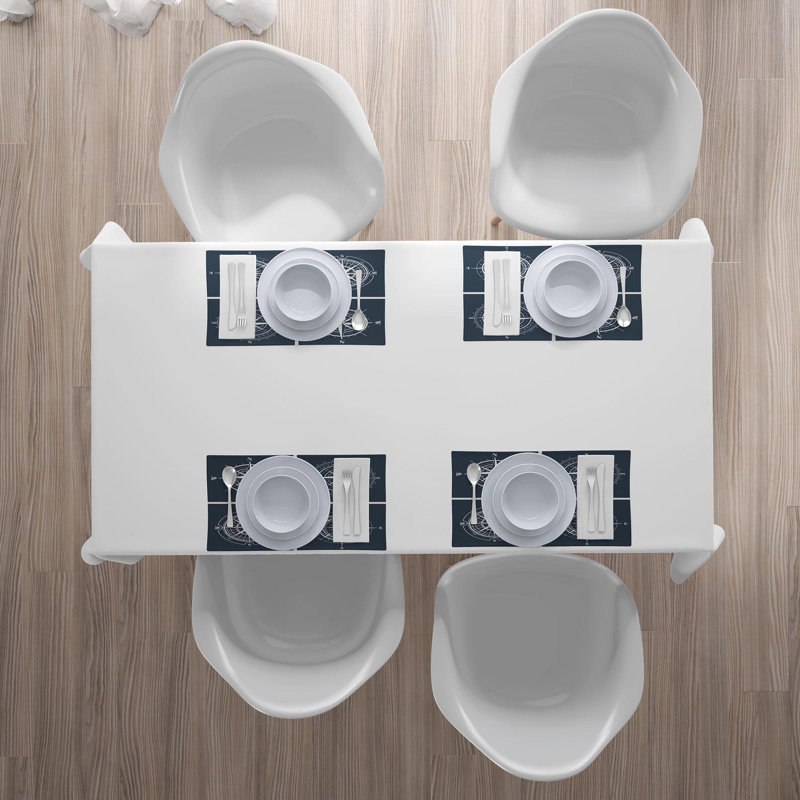 Polyester Abstract Rectangle Placemat