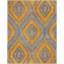 San Francisco Geometric Shag Area Rug-674195508