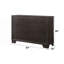 Commode 9 tiroirs Transitional