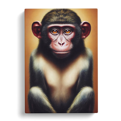 Wondrous Monkey - Wrapped Canvas Print