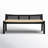 Donner Cane Back Cushioned Bench-1559436345