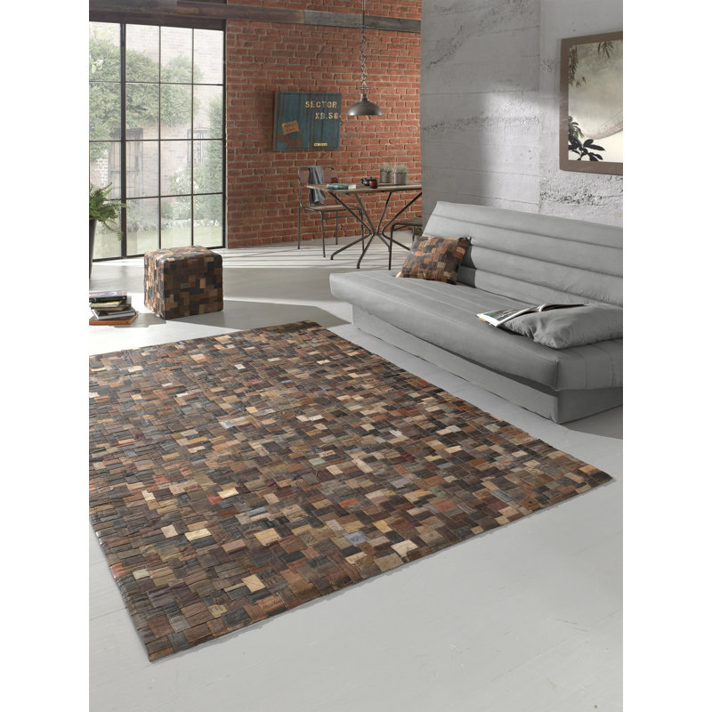 Alta Loma Geometric Hand Woven Area Rug, Rectangle 140 x 200cm