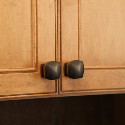 Euro Contemporary 1 1/2" Length Square Knob