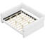 Très grand lit plateforme tapissier avec port USB-130474587