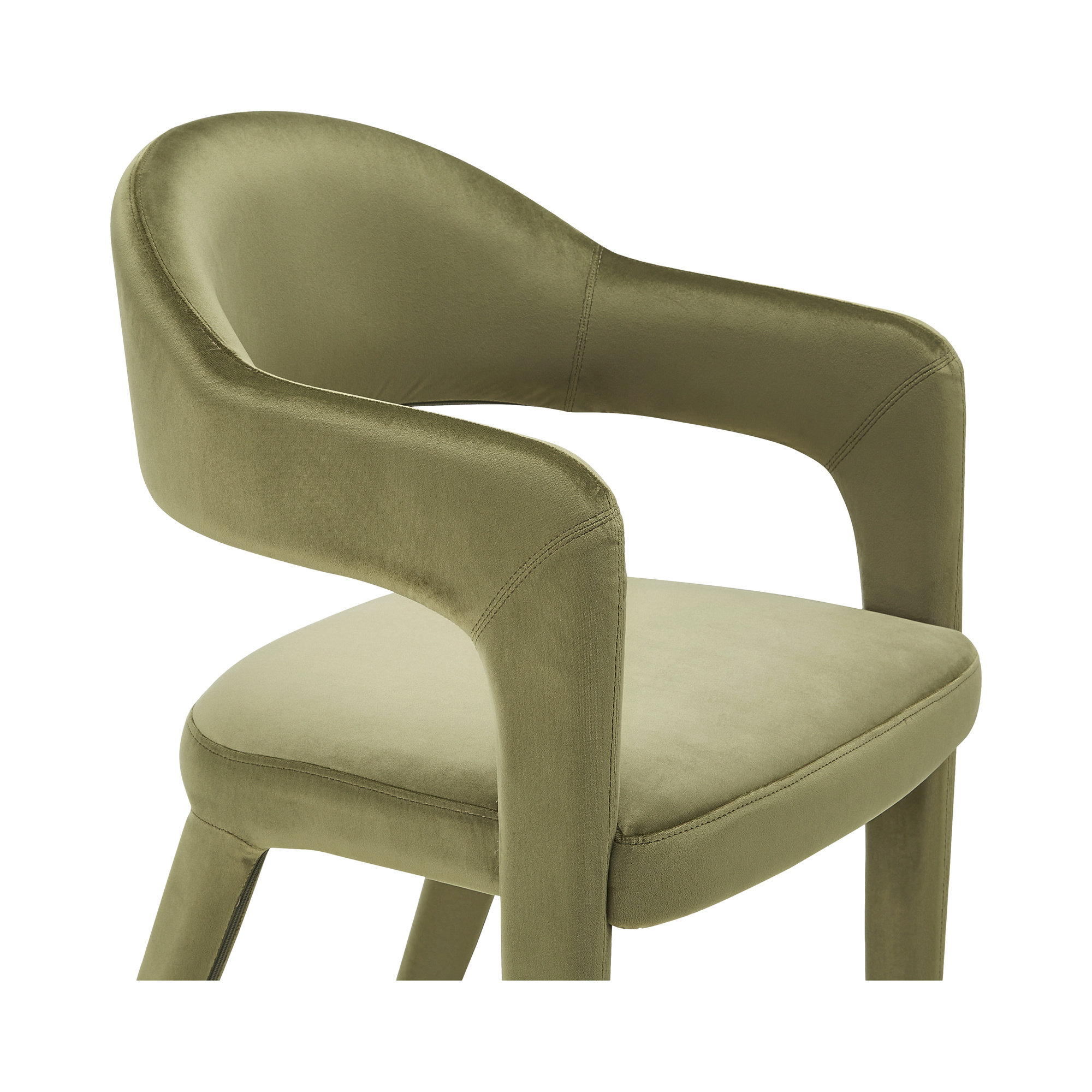 Cathline Dining Chair, Green