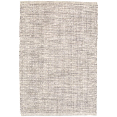 Marled Grey Handwoven Cotton Rug