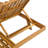 Acacia Wood Adjustable Lounge Chair