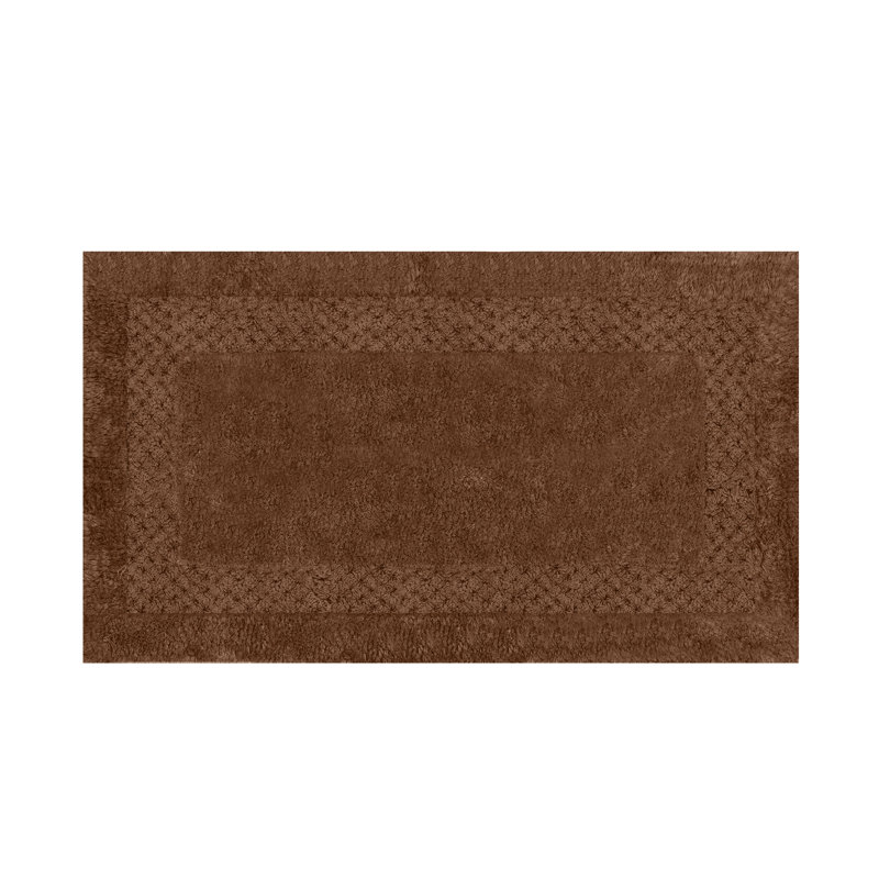 Antigona Soft Bath Rug, 24" W x 40" L, Brown