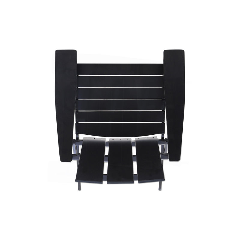 FOLDABLE ADIRONDACK CHAIR, Black