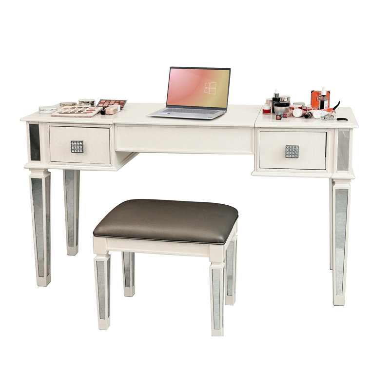 Coiffeuse Modern Mirrored