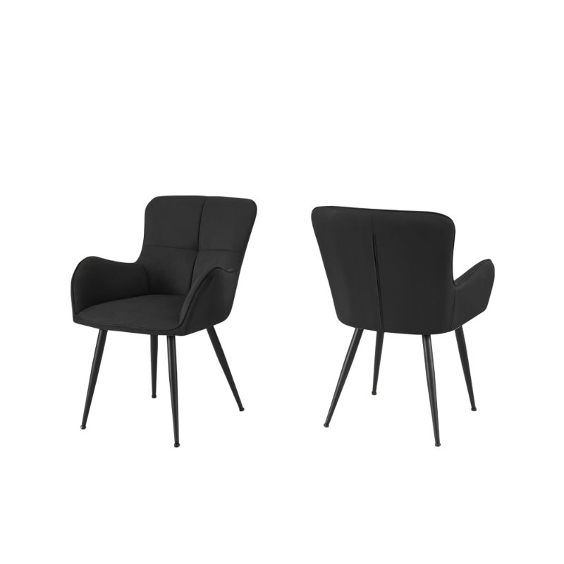 Ensemble de deux chaises de salle à manger Liviah