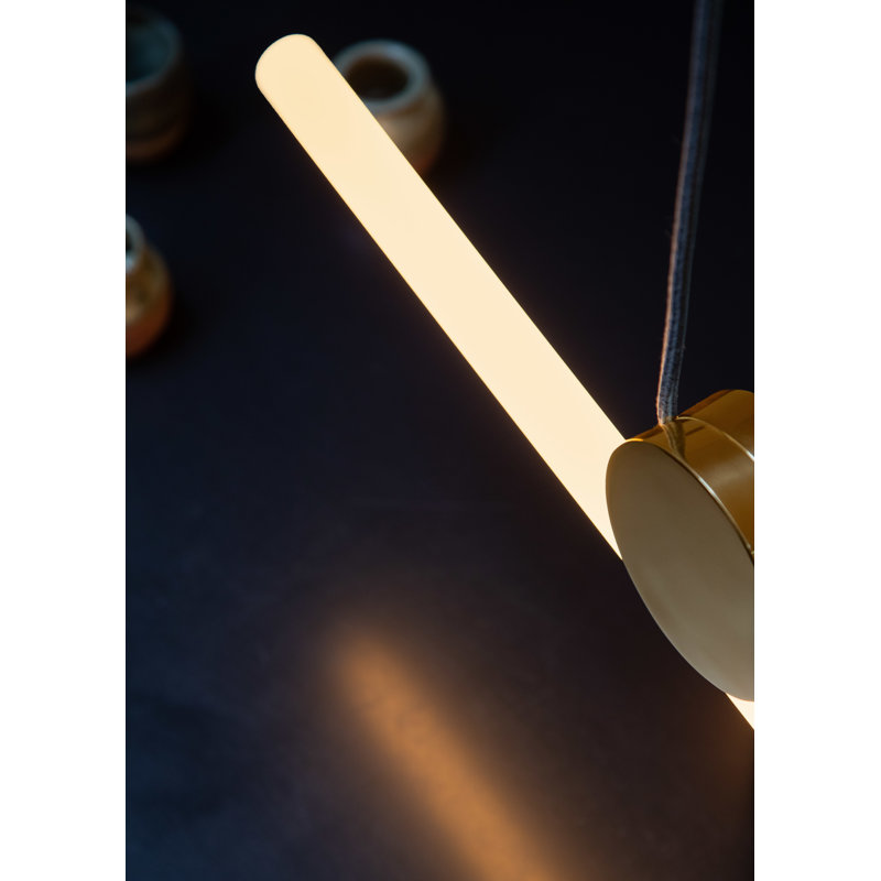 Kilter Pendant, Solid Brass