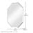 Frameless Beveled Bathroom Vanity Mirror
