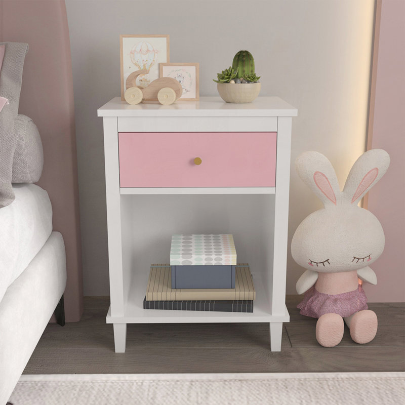 Table de chevet minimaliste de style moderne avec tiroirs et compartiments de rangement pour le salon et la chambre à coucher Halase