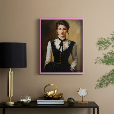 Reproduction encadrée WOMEN Series CCxxix - bois massif