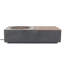 Outdoor 50,000 BTU Lightweight Concrete Rectangular Fire Pit Table With Storage(Tank Cover Not Included)