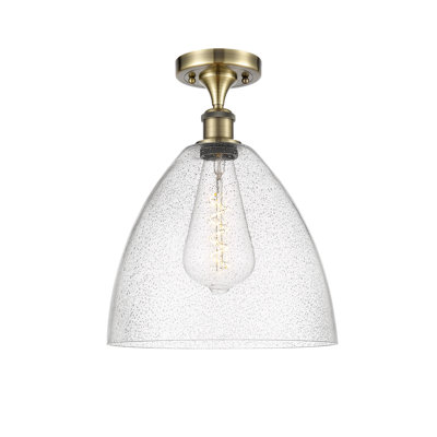 Plafonnier semi-encastré 9 po 1 lumière Amilia