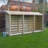 Urbanna 340cm W x 80cm D Wood Log Store-36319747
